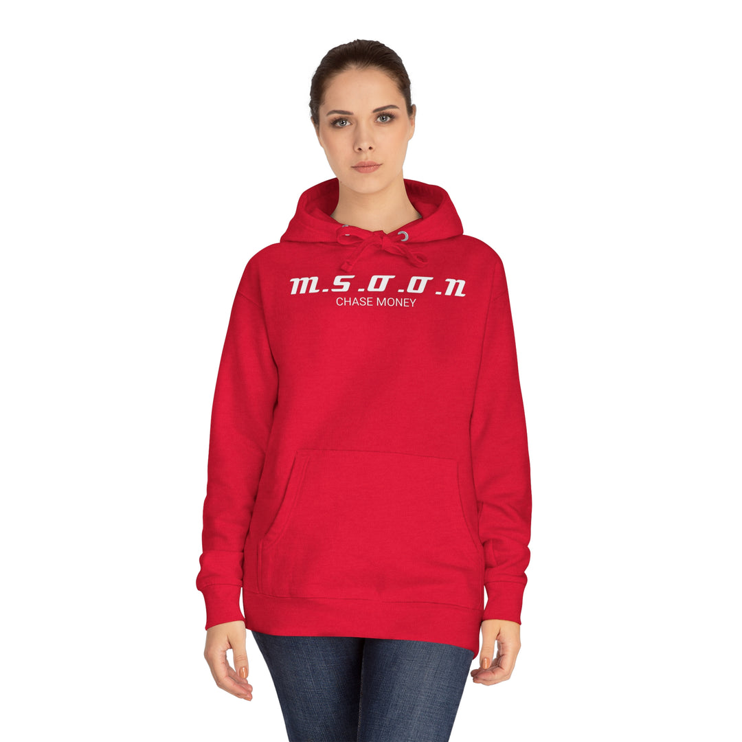 MSOON Unisex Fleece Hoodie (White Lettering)