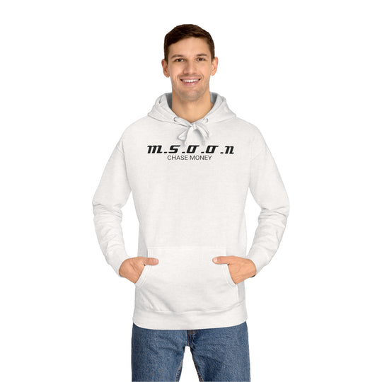 MSOON Unisex Fleece Hoodie (Black Lettering)