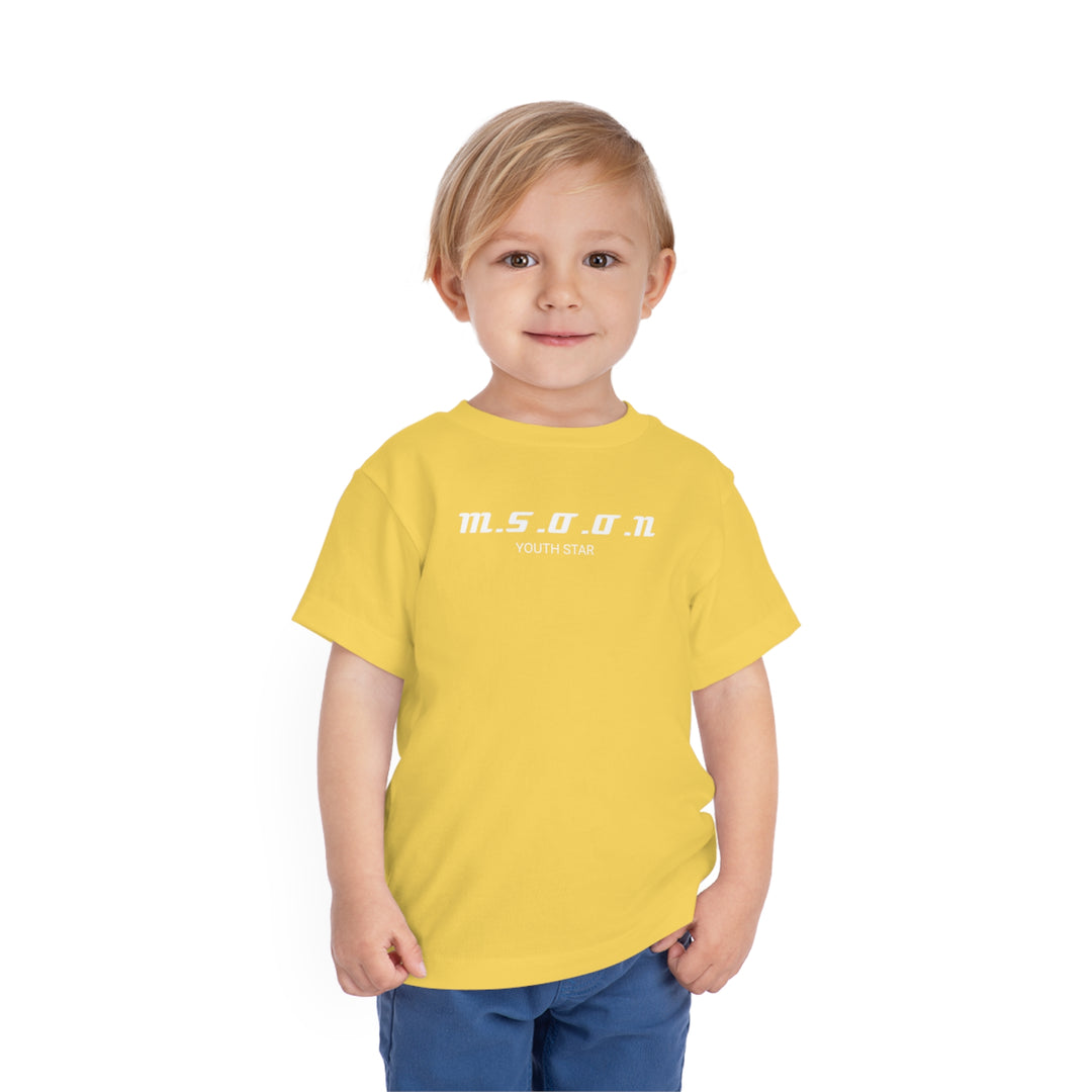 MSOON Toddler Short Sleeve Tee (White Lettering)