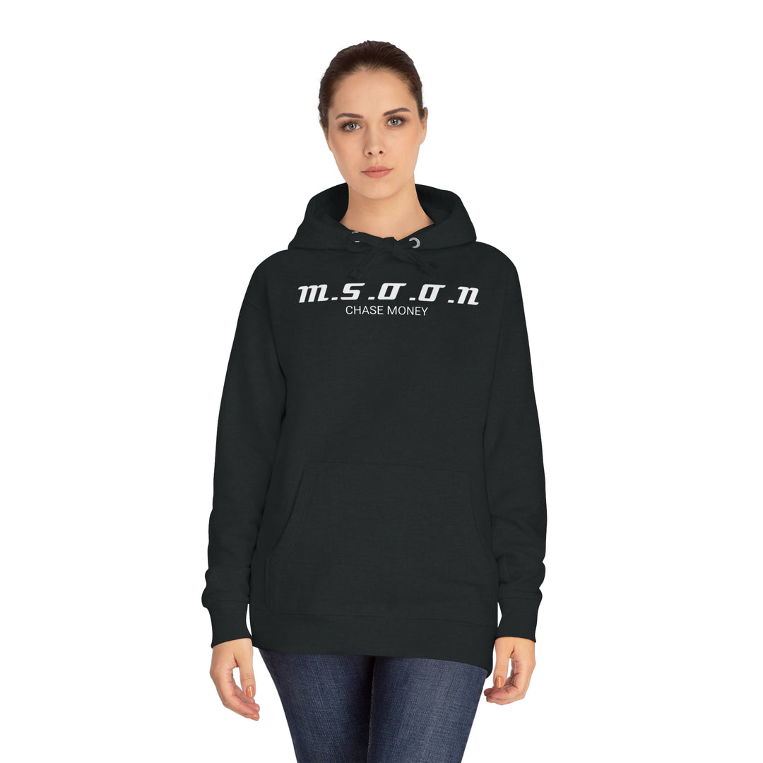 MSOON Unisex Fleece Hoodie (White Lettering)