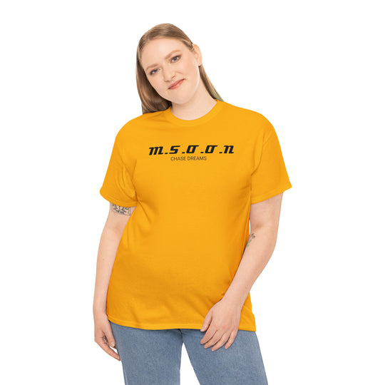 MSOON Unisex Heavy Cotton Tee (Black Lettering)