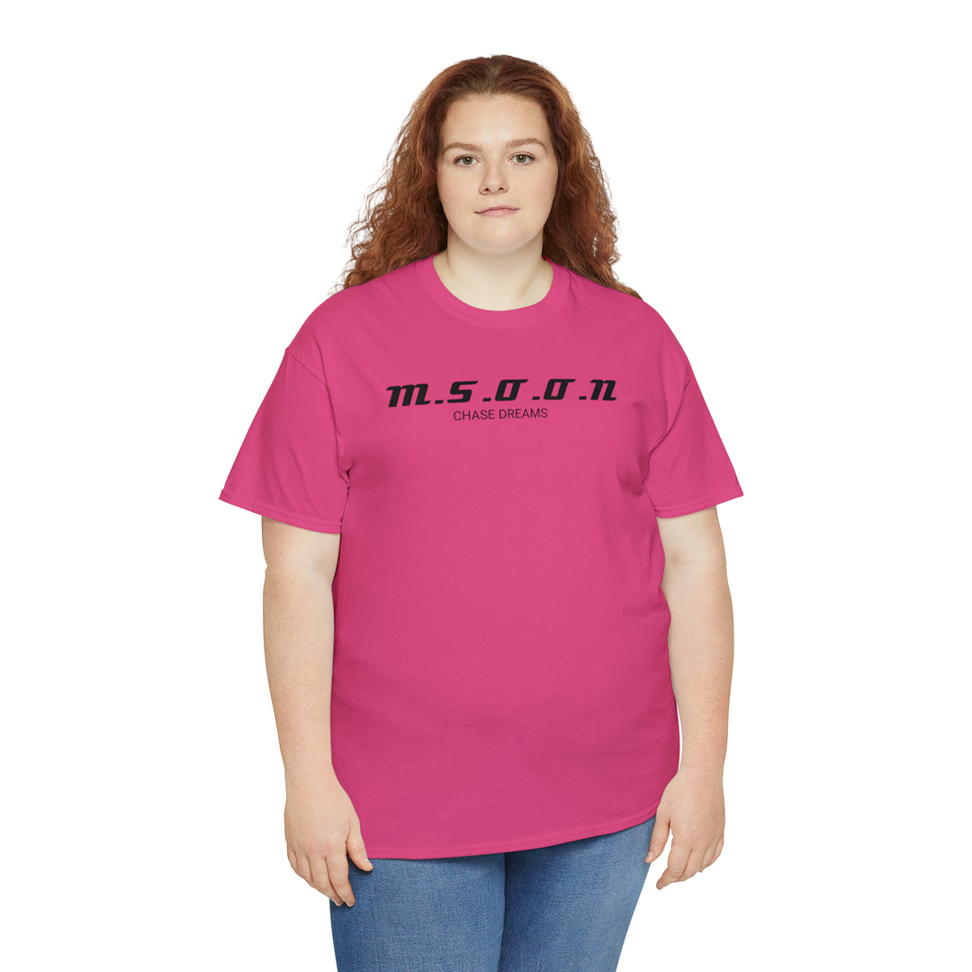 MSOON Unisex Heavy Cotton Tee (Black Lettering)