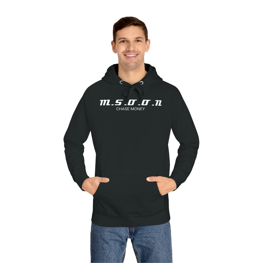 MSOON Unisex Fleece Hoodie (White Lettering)