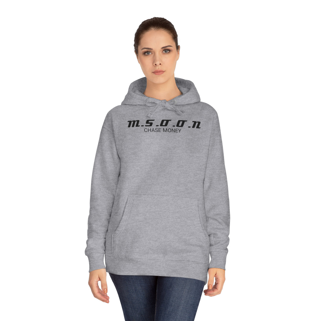 MSOON Unisex Fleece Hoodie (Black Lettering)