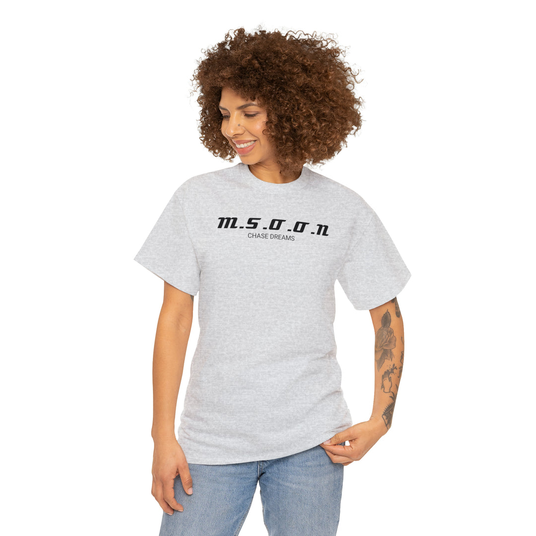 MSOON Unisex Heavy Cotton Tee (Black Lettering)