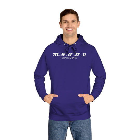 MSOON Unisex Fleece Hoodie (White Lettering)