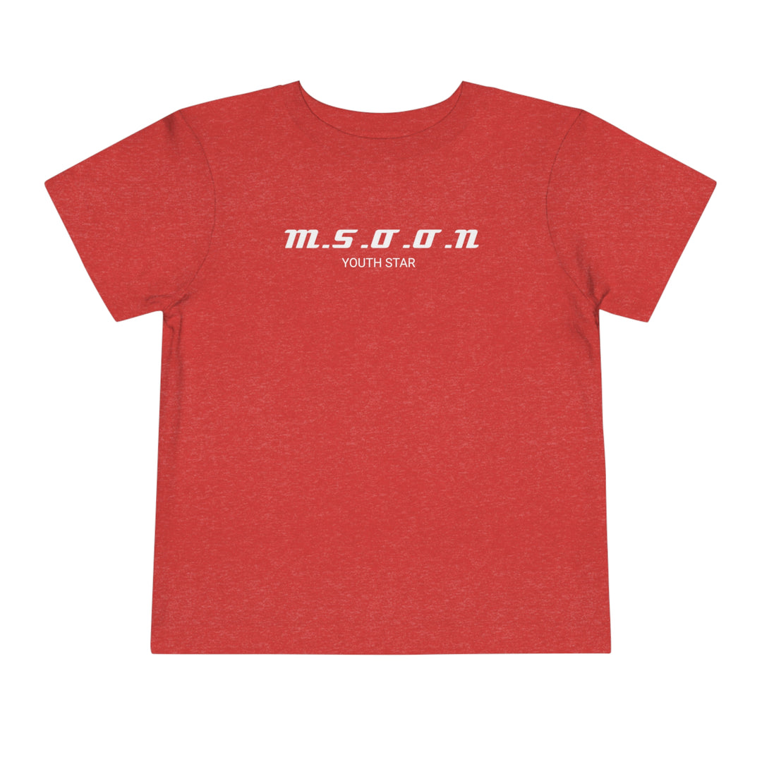 MSOON Toddler Short Sleeve Tee (White Lettering)