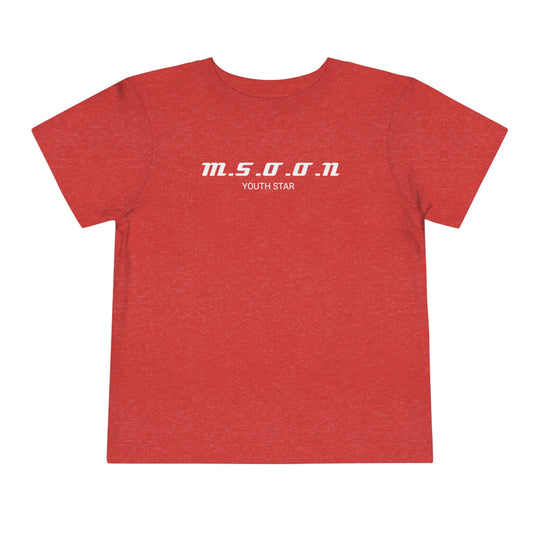 MSOON Toddler Short Sleeve Tee (White Lettering)