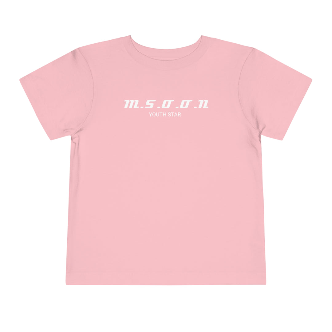 MSOON Toddler Short Sleeve Tee (White Lettering)