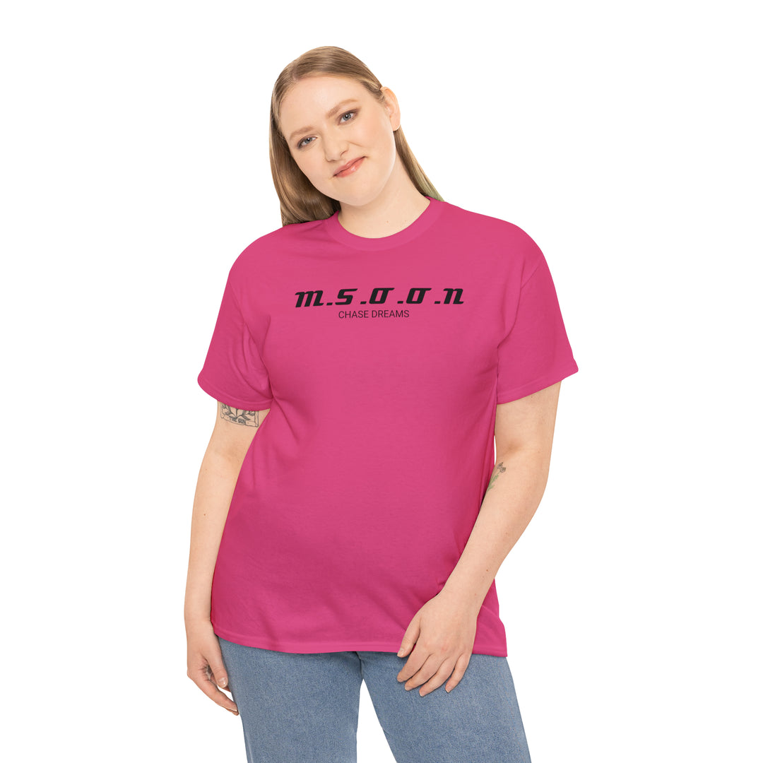 MSOON Unisex Heavy Cotton Tee (Black Lettering)