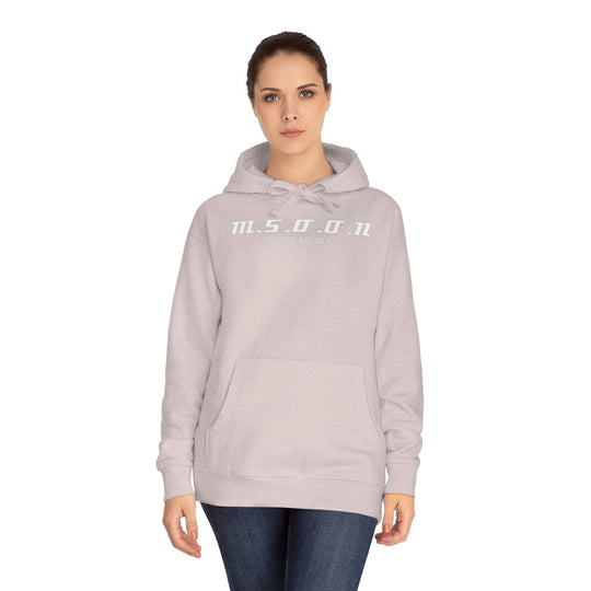 MSOON Unisex Fleece Hoodie (White Lettering)