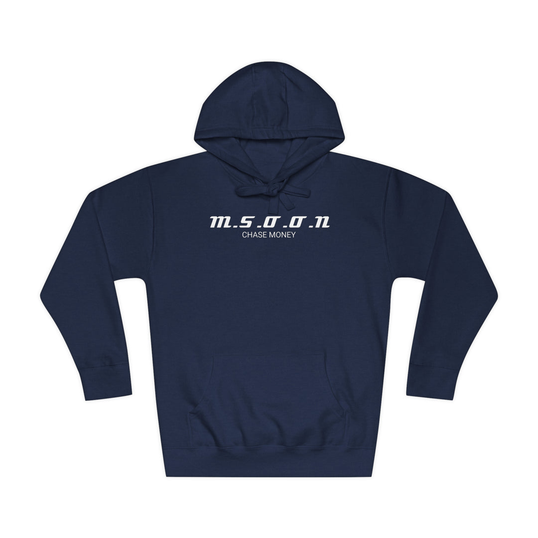 MSOON Unisex Fleece Hoodie (White Lettering)