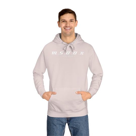 MSOON Unisex Fleece Hoodie (White Lettering)