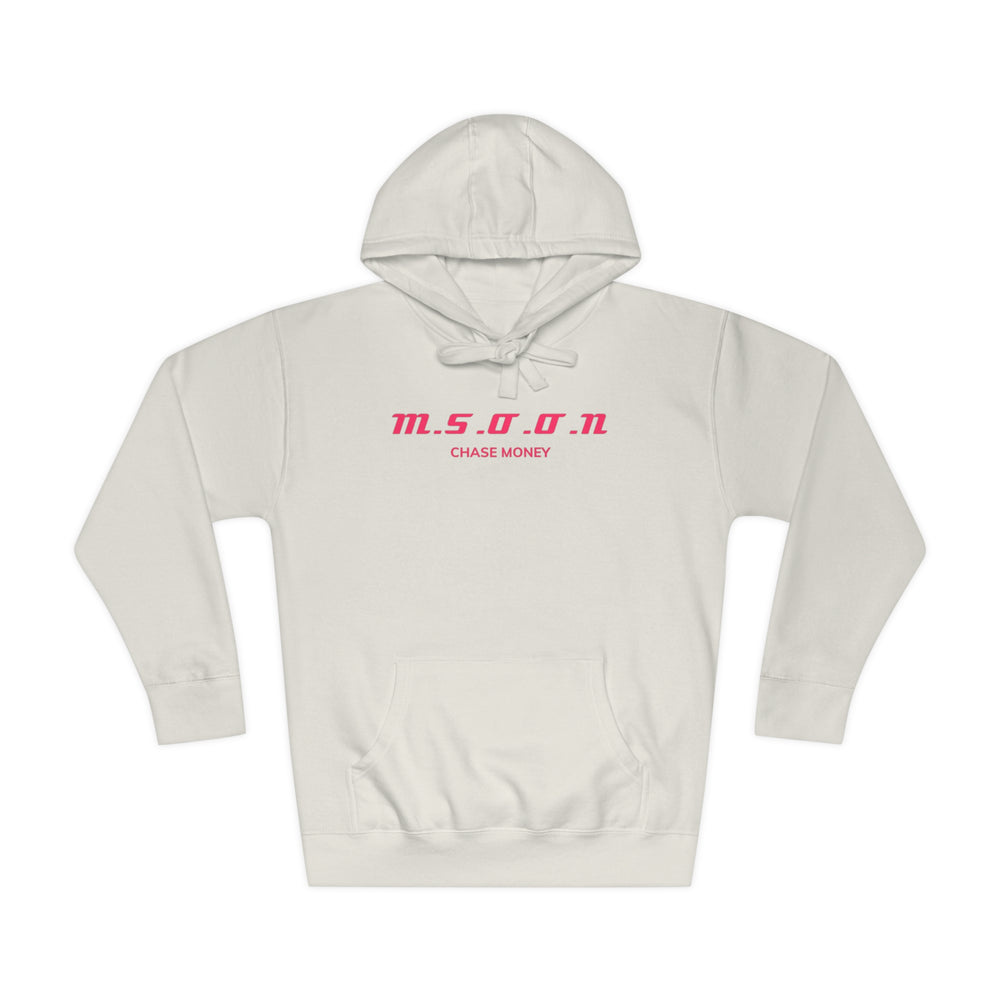 MSOON Unisex Fleece Hoodie (Pink Lettering)