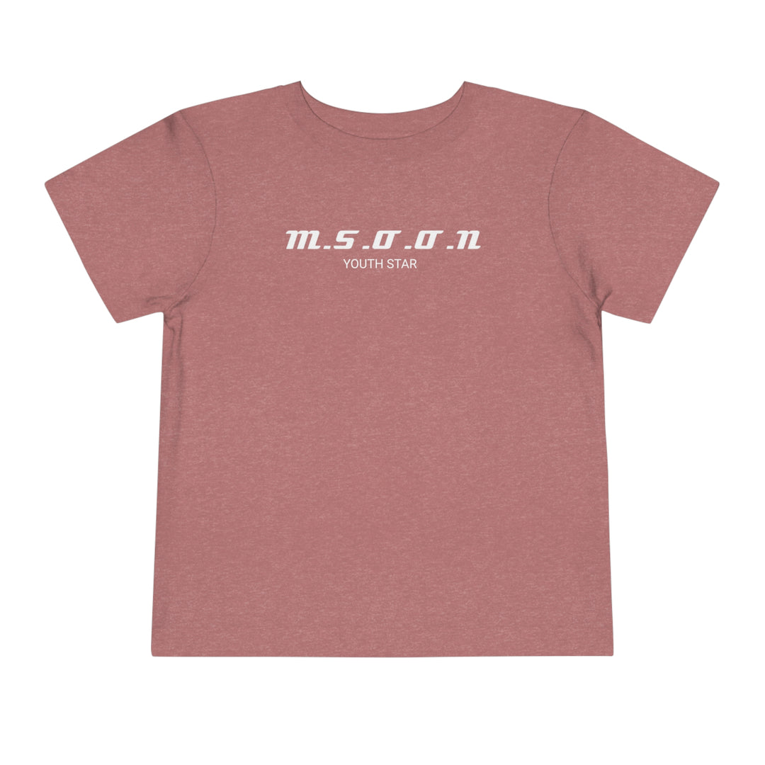 MSOON Toddler Short Sleeve Tee (White Lettering)