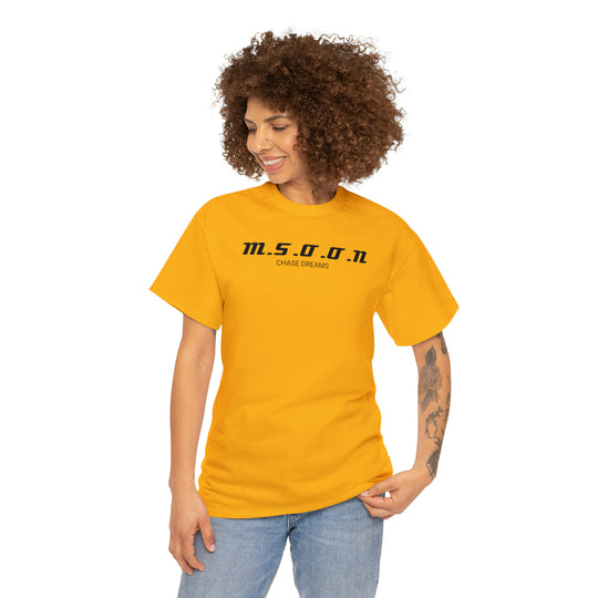 MSOON Unisex Heavy Cotton Tee (Black Lettering)