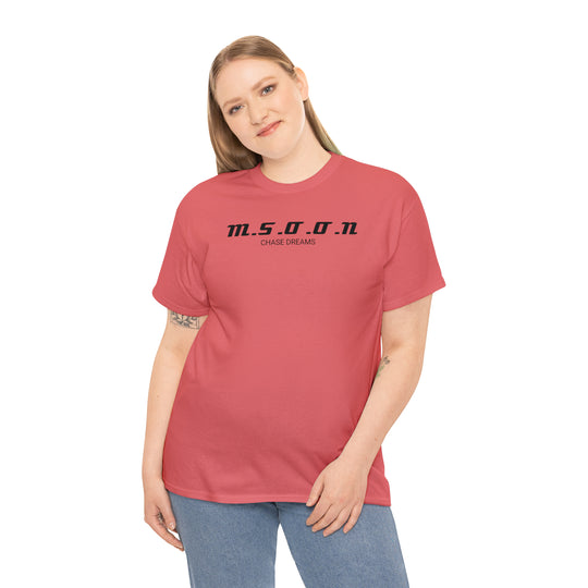 MSOON Unisex Heavy Cotton Tee (Black Lettering)