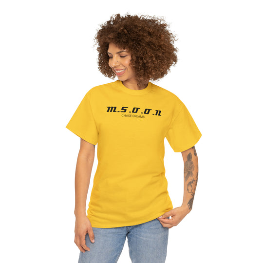 MSOON Unisex Heavy Cotton Tee (Black Lettering)