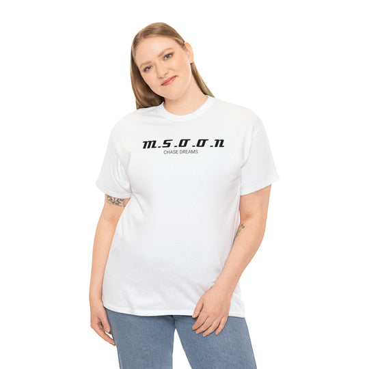 MSOON Unisex Heavy Cotton Tee (Black Lettering)