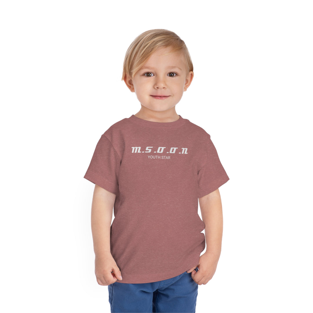 MSOON Toddler Short Sleeve Tee (White Lettering)