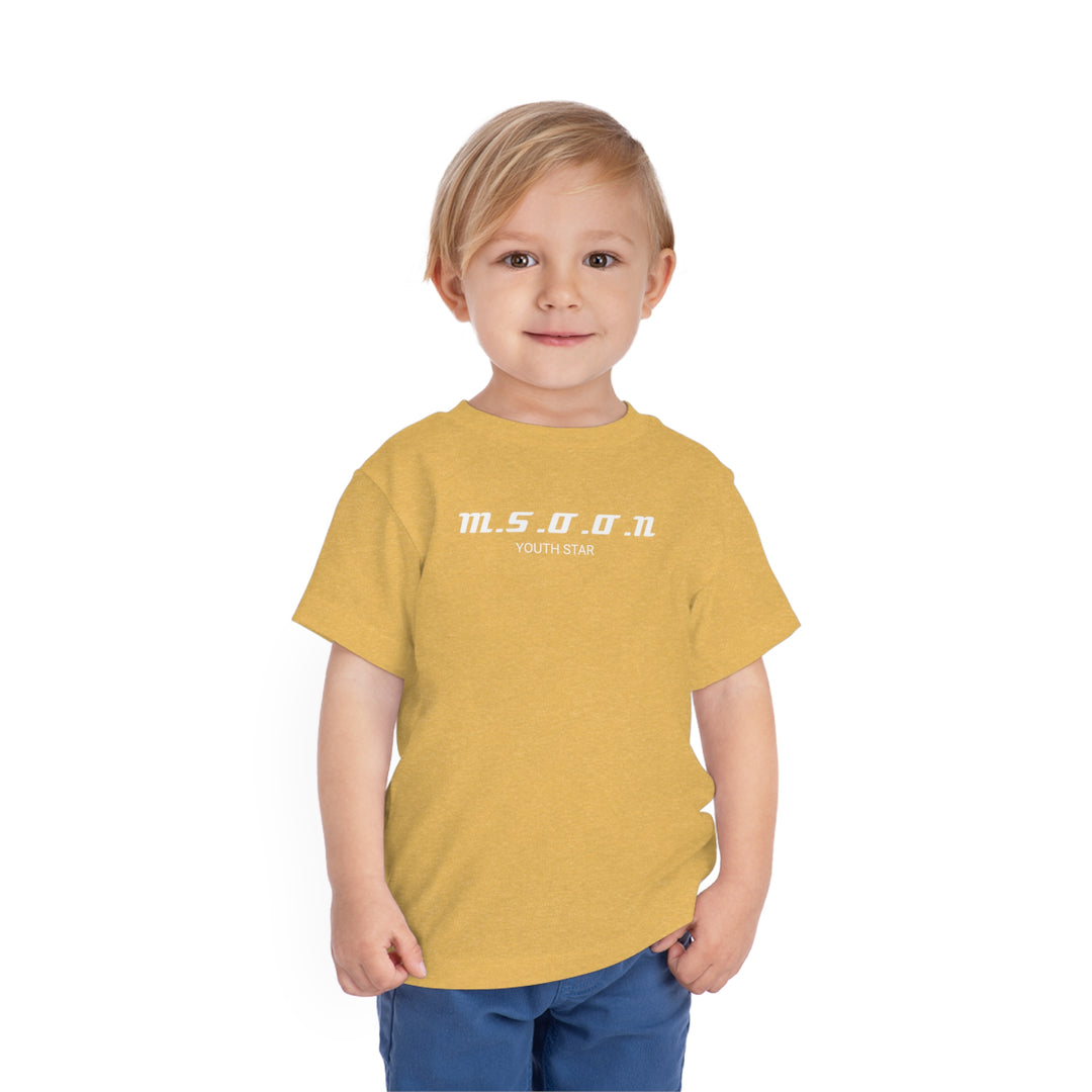 MSOON Toddler Short Sleeve Tee (White Lettering)