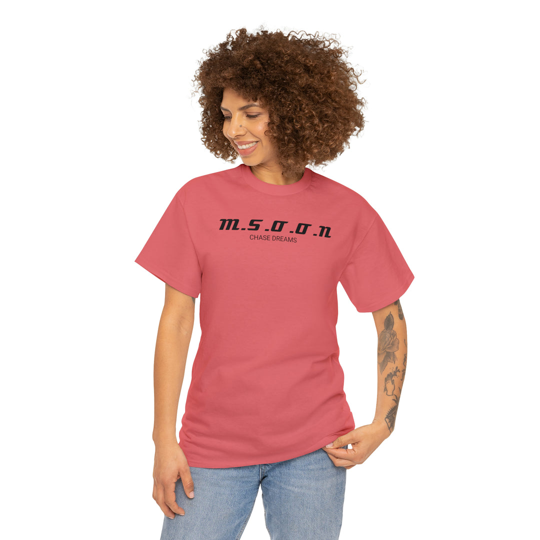 MSOON Unisex Heavy Cotton Tee (Black Lettering)