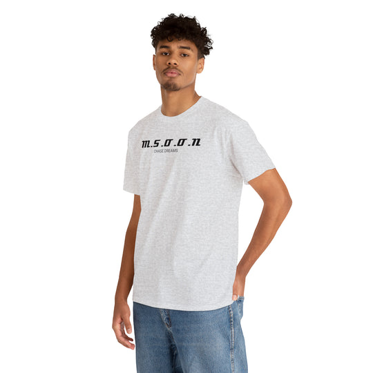 MSOON Unisex Heavy Cotton Tee (Black Lettering)