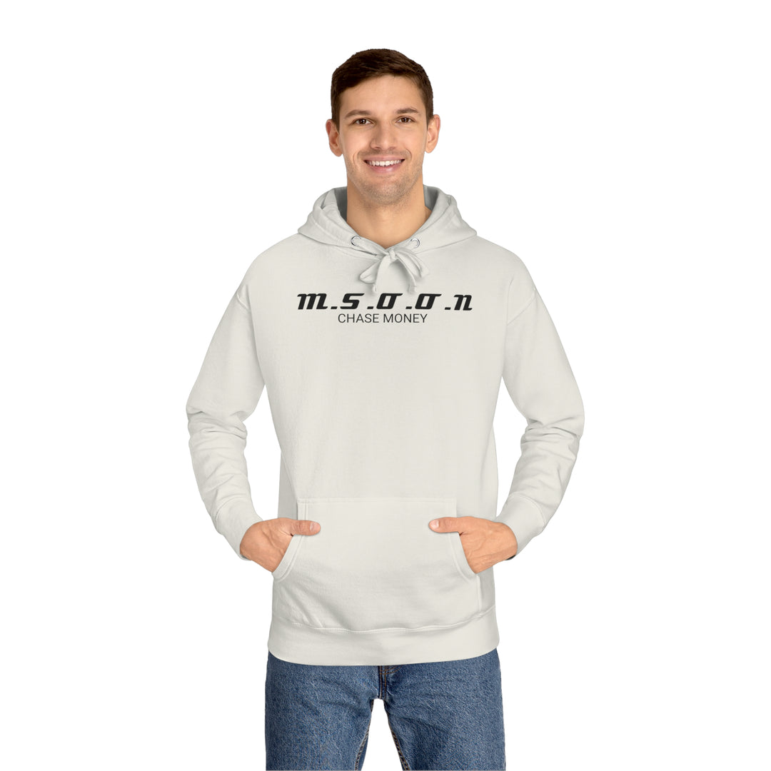 MSOON Unisex Fleece Hoodie (Black Lettering)