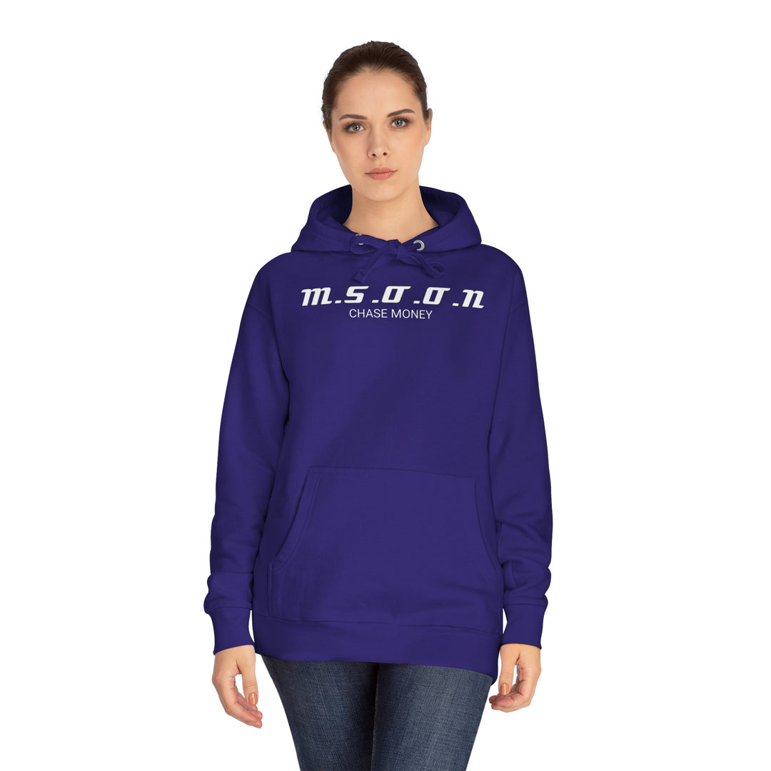 MSOON Unisex Fleece Hoodie (White Lettering)