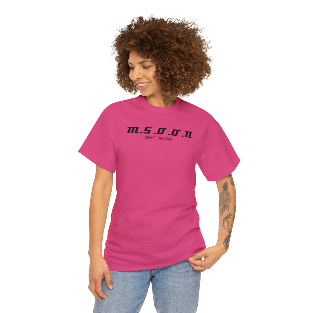 MSOON Unisex Heavy Cotton Tee (Black Lettering)