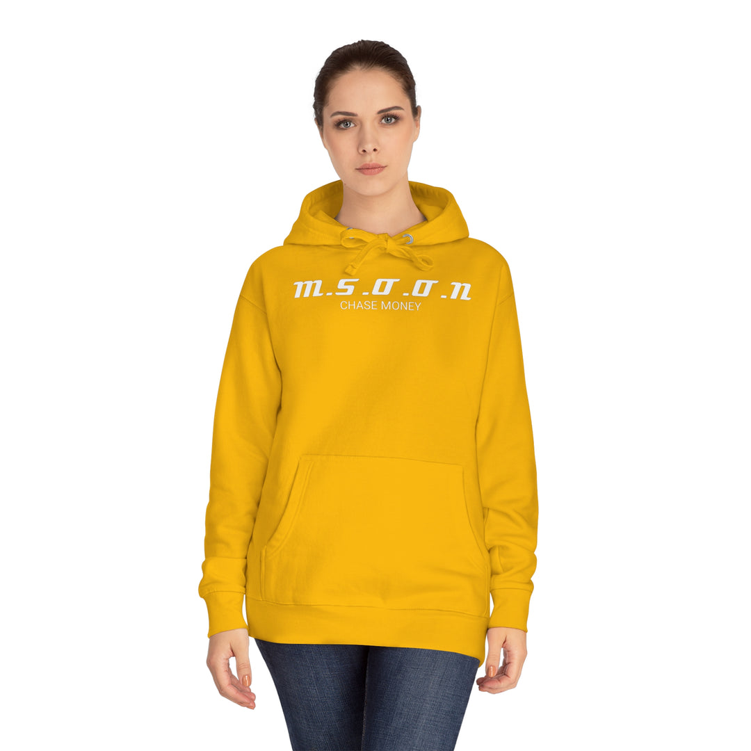 MSOON Unisex Fleece Hoodie (White Lettering)