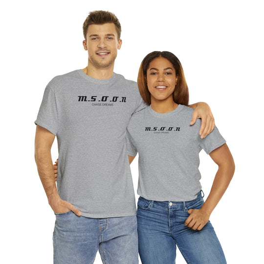 MSOON Unisex Heavy Cotton Tee (Black Lettering)