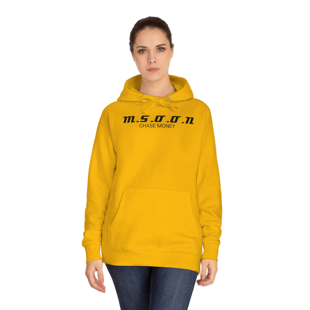 MSOON Unisex Fleece Hoodie (Black Lettering)