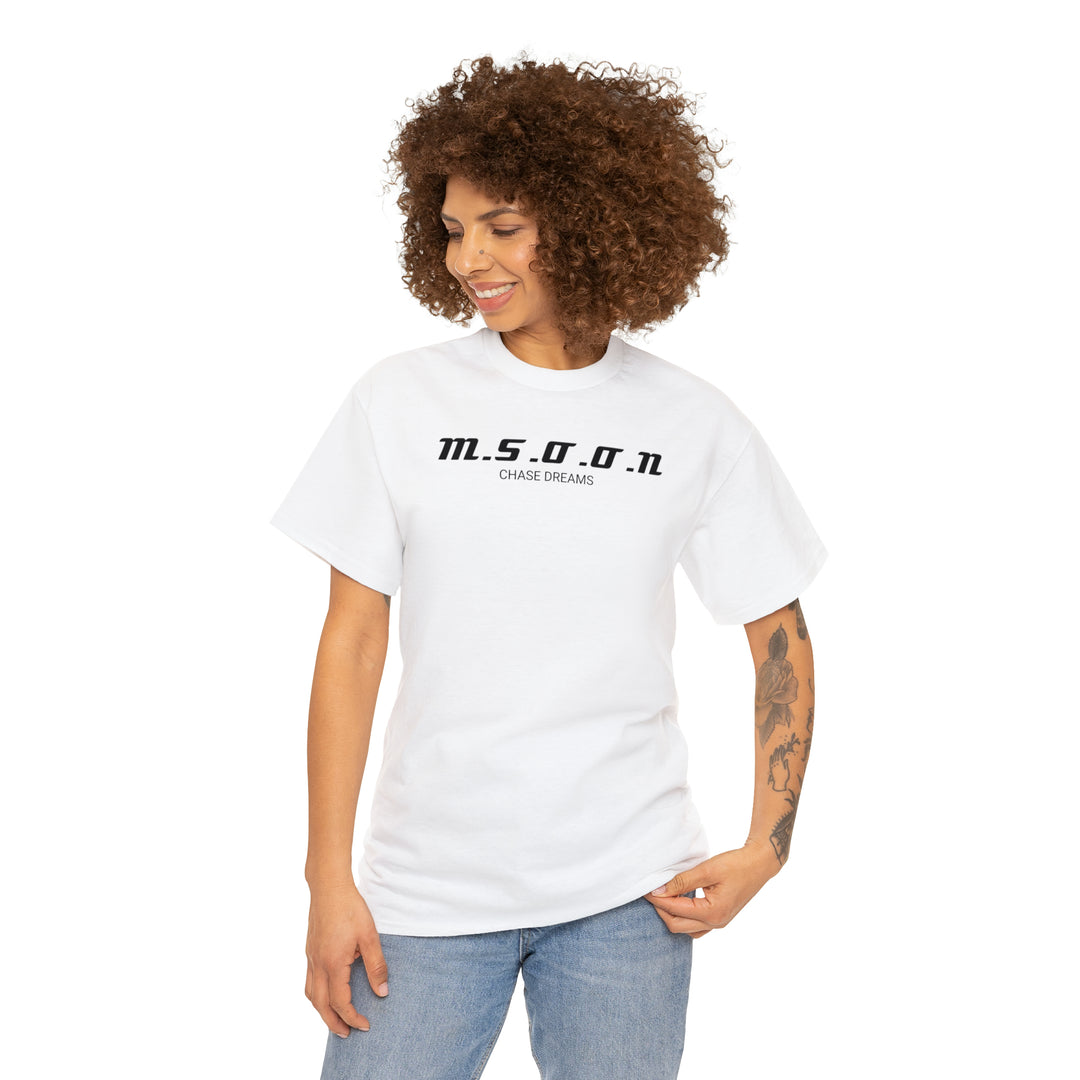 MSOON Unisex Heavy Cotton Tee (Black Lettering)