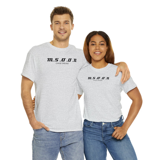 MSOON Unisex Heavy Cotton Tee (Black Lettering)