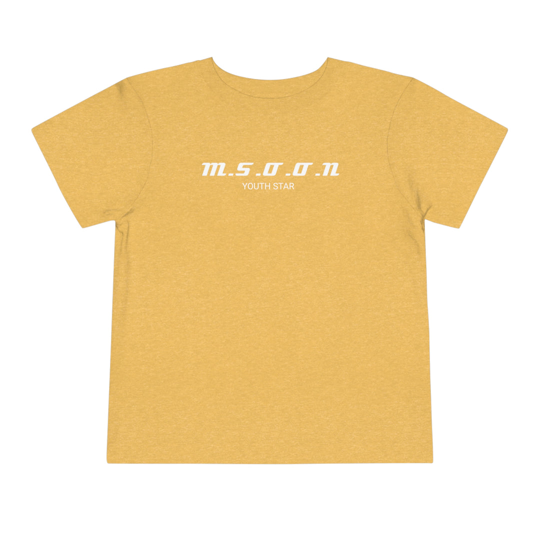 MSOON Toddler Short Sleeve Tee (White Lettering)