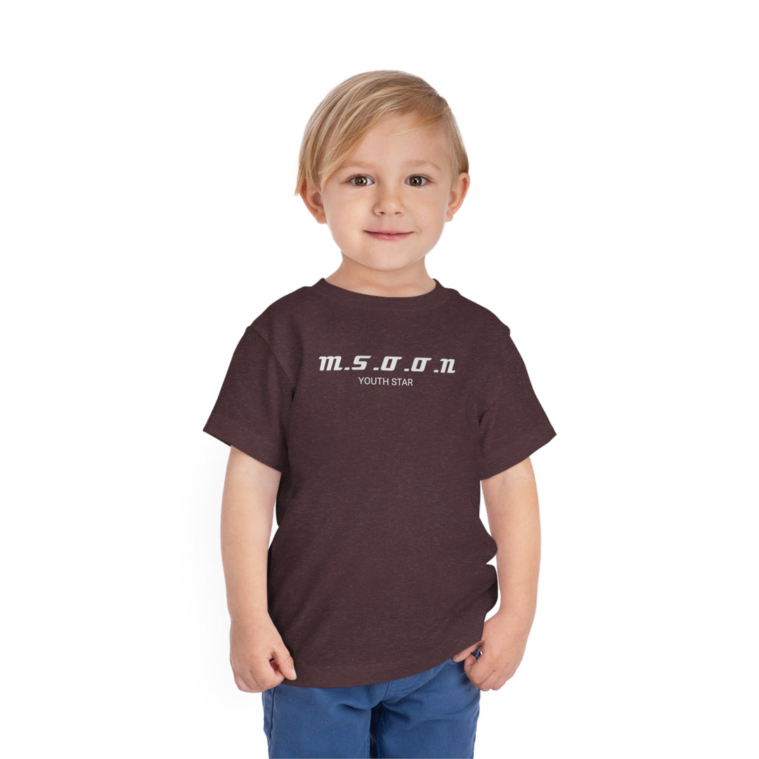 MSOON Toddler Short Sleeve Tee (White Lettering)