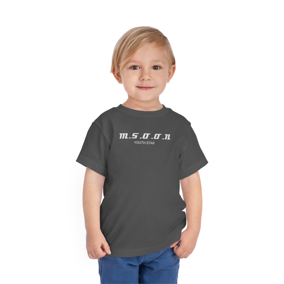 MSOON Toddler Short Sleeve Tee (White Lettering)