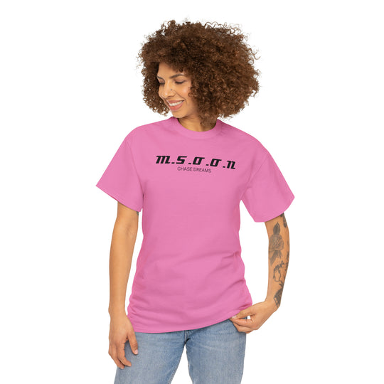 MSOON Unisex Heavy Cotton Tee (Black Lettering)