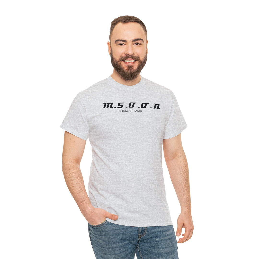 MSOON Unisex Heavy Cotton Tee (Black Lettering)