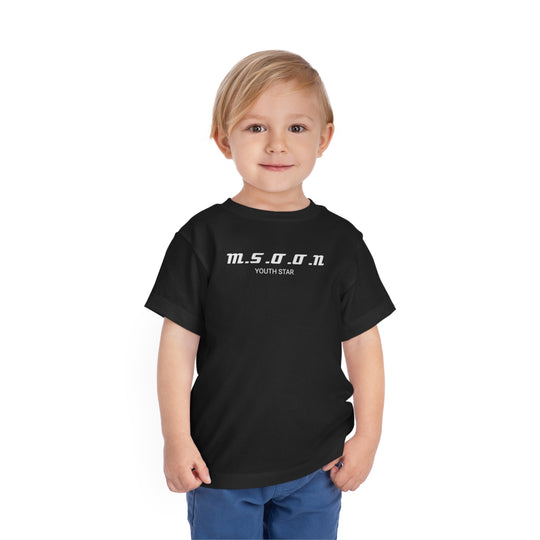 MSOON Toddler Short Sleeve Tee (White Lettering)