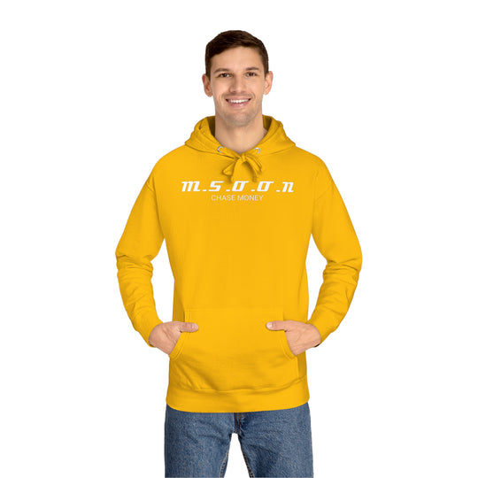 MSOON Unisex Fleece Hoodie (White Lettering)