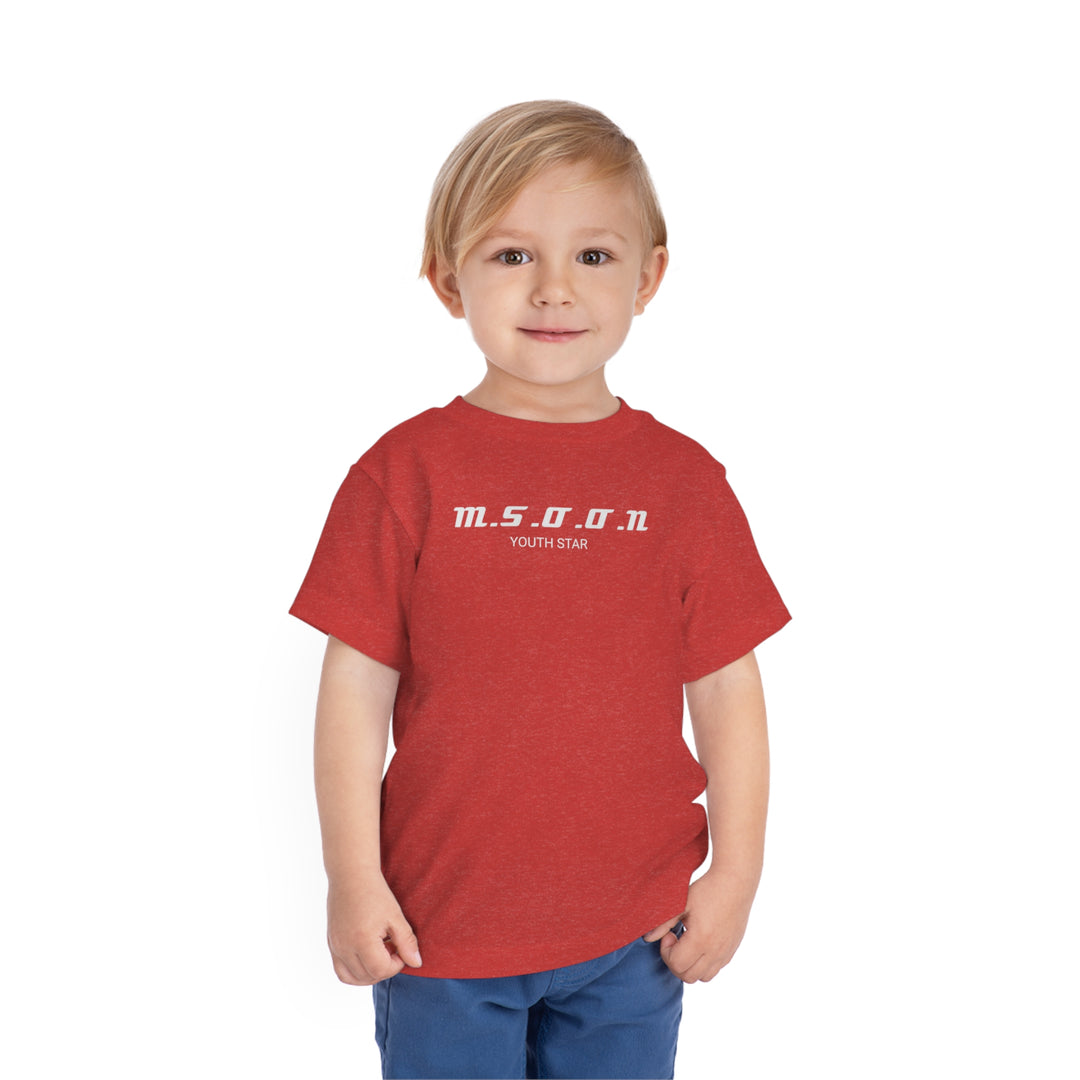 MSOON Toddler Short Sleeve Tee (White Lettering)