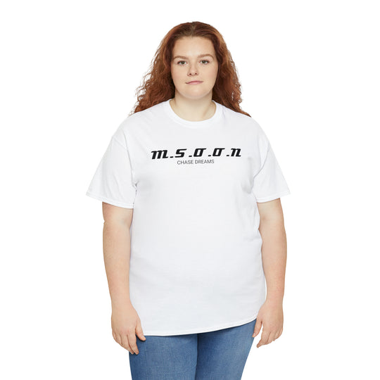 MSOON Unisex Heavy Cotton Tee (Black Lettering)