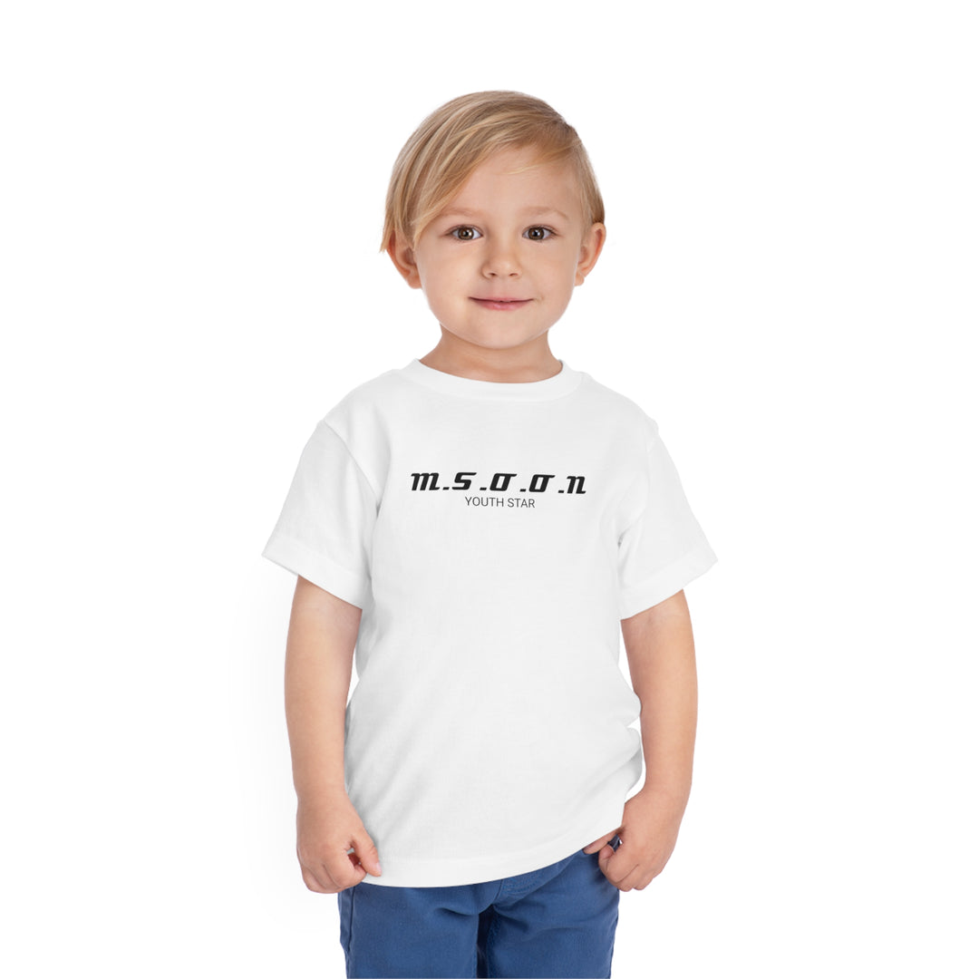 MSOON Toddler Short Sleeve Tee (Black Lettering)