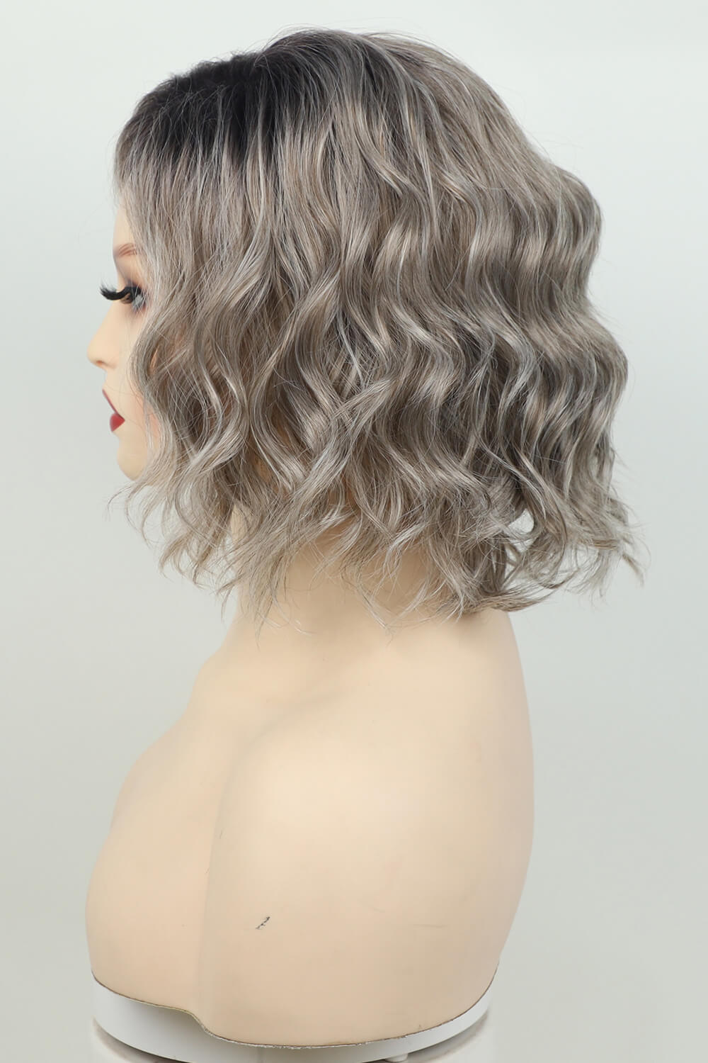 Synthetic Short Wavy Wigs 4''