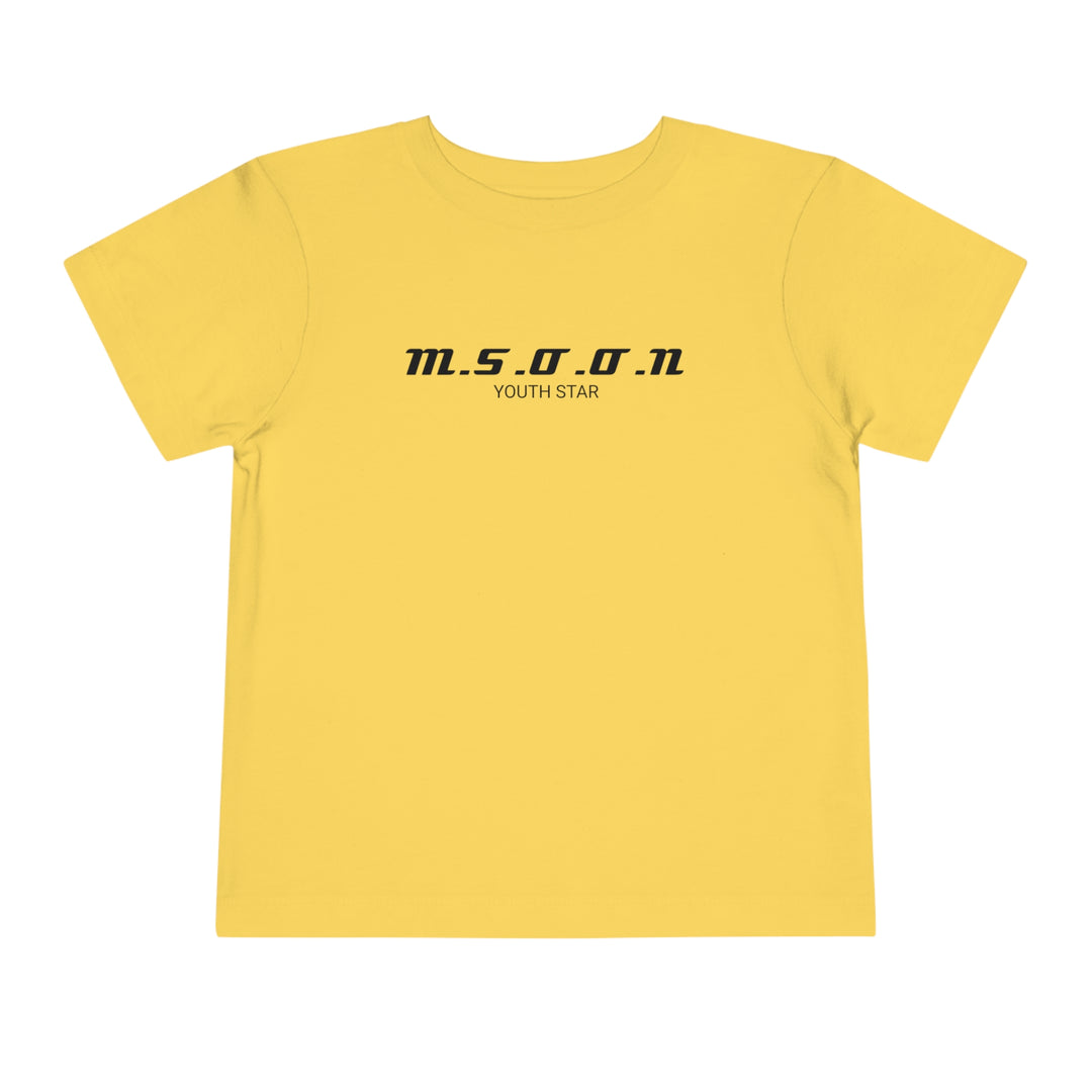 MSOON Toddler Short Sleeve Tee (Black Lettering)