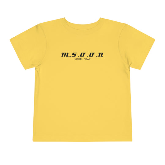 MSOON Toddler Short Sleeve Tee (Black Lettering)