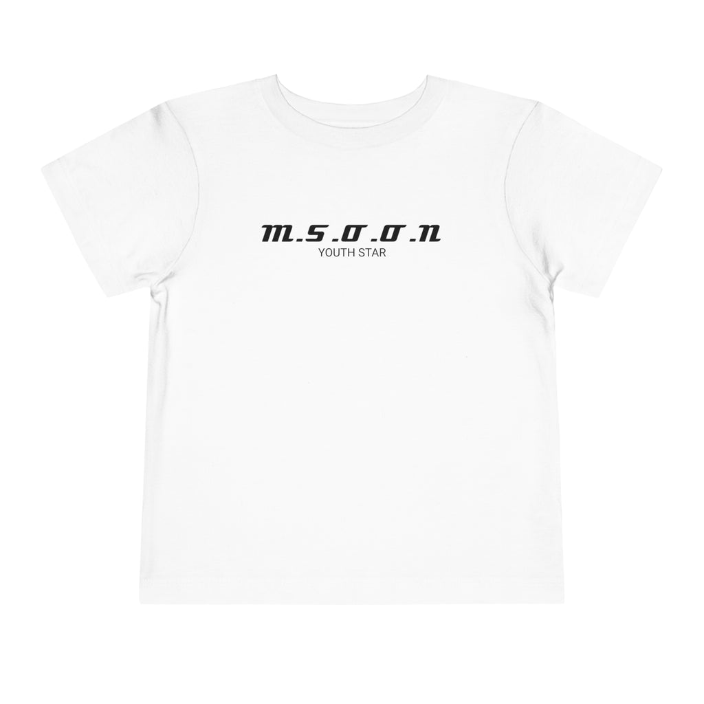 MSOON Toddler Short Sleeve Tee (Black Lettering)