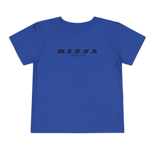 MSOON Toddler Short Sleeve Tee (Black Lettering)